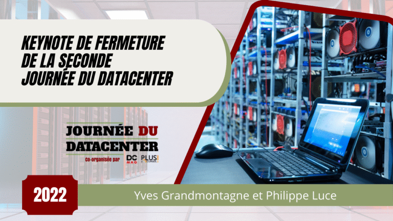 Keynote de fermeture de la seconde Journée du datacenter