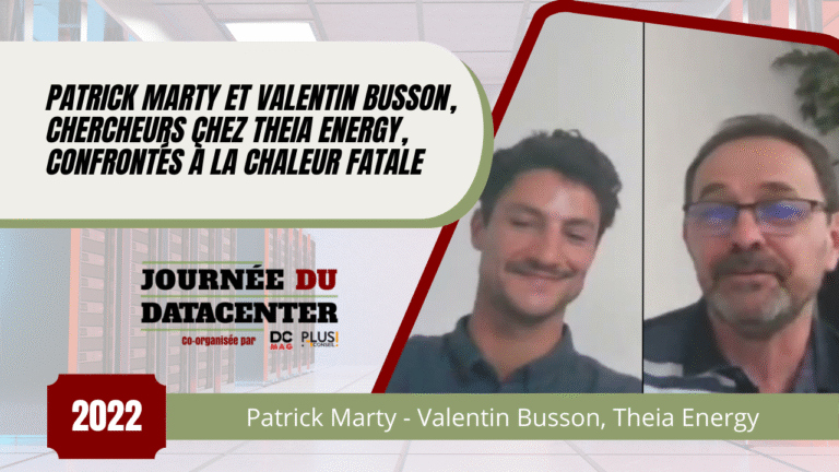 Patrick Marty et Valentin Busson, chercheurs chez Theia Energy, confrontés à la chaleur fatale