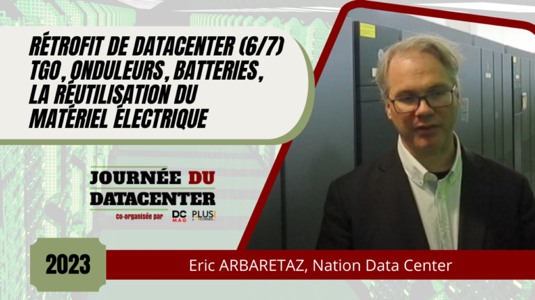 TGO, onduleurs, batteries, la réutilisation du matériel électrique
