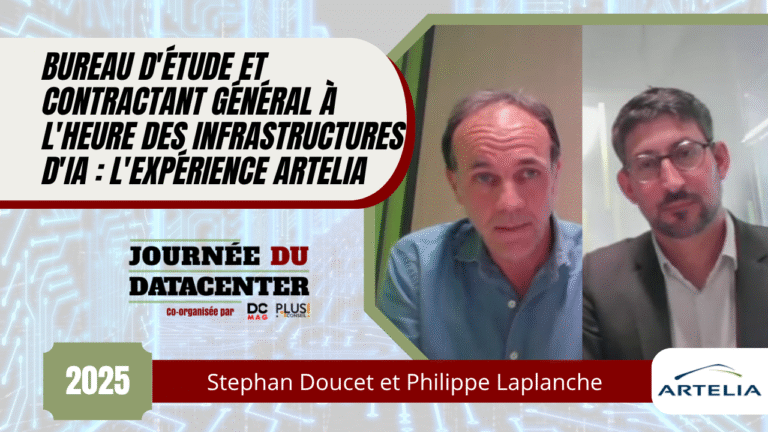 Bureau d'étude et contractant général à l'heure des infrastructures d'IA l'expérience Artelia