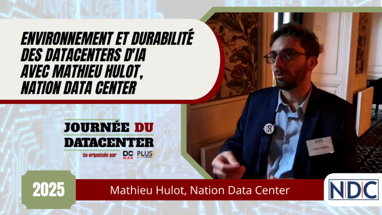 Environnement et durabilité des datacenters d'IA, avec Mathieu Hulot, Nation Data Center